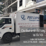 Dịch vụ taxi tải chuyên nghiệp Phi Long