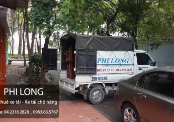 Cho thuê xe tải chuyển nhà tại phố Pháo Đài Láng