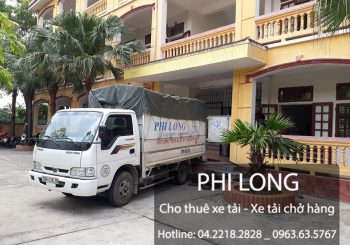 Cho thuê xe tải giá rẻ tại phố Hoàng Cầu