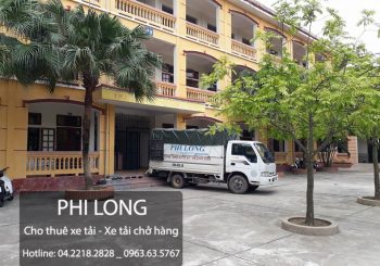 Cho thuê xe tải giá rẻ tại phố Trần Quang Diệu