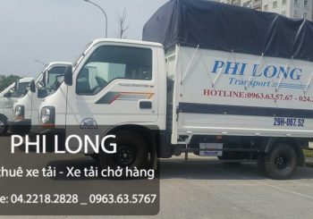 Cho thuê xe tải giá rẻ uy tín tại phố Nguyễn Khuyến