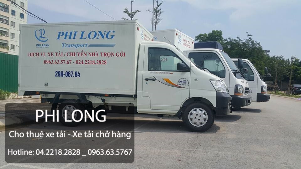 Phi Long cho thuê xe tải chở hàng giá rẻ chuyên nghiệp tại phố Ngô Sỹ Liên