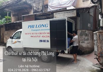 Dịch vụ cho thuê xe tải chở hàng giá rẻ tại phố Chu Huy Mân