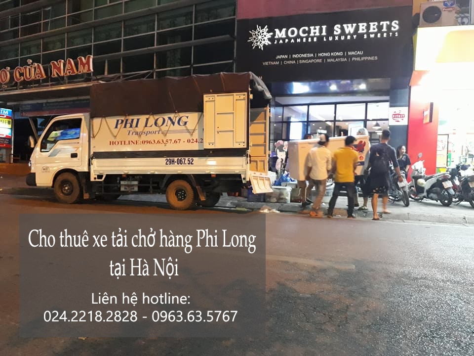 Cho thuê xe tải tại phố Phú Thượng