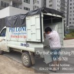 Cho thuê xe tải chở hàng tại phố Trấn Vũ