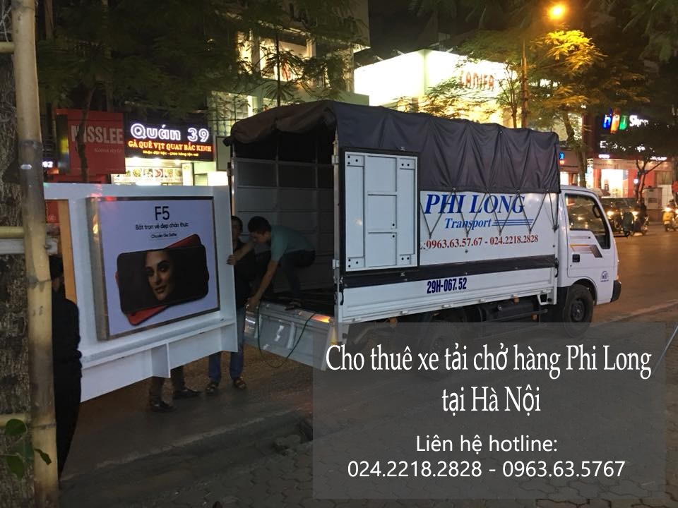 Cho thuê xe tải 1,25 tấn tại phố Quỳnh Đô