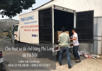 Chở hàng thuê bằng xe tải giá rẻ tại phố Tô Tịch