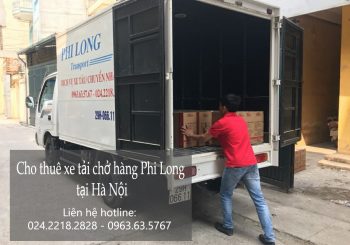 Cho thuê xe tải giá rẻ tại phố Trung Kính