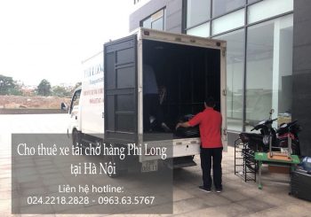 Xe tải chở hàng thuê tại khu đô thị Pháp Vân