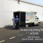 Dịch vụ cho thê xe tải Phi Long tại phố Quan Nhân