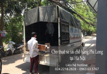 Dịch vụ cho thuê xe tải Phi Long tại phố Nguyễn Quý Đức