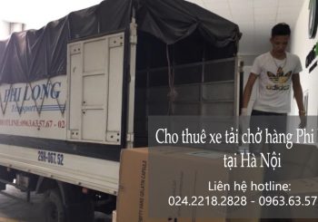 Dịch vụ cho thuê xe tải Phi Long tại phố Bạch Thái Bưởi