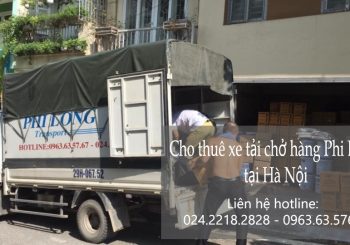 Cho thuê xe tải tại phố Hồng Hà