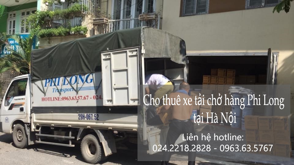 Cho thuê xe tải tại phố Hồng Hà