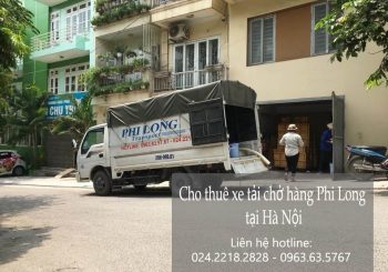 Dịch vụ cho thuê xe tải tại phố Cầu Đất