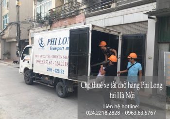 Dịch vụ cho thuê xe tải tại phố Hào Nam