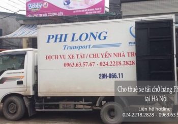 Cho thuê xe tải tại phố Đồng Dinh