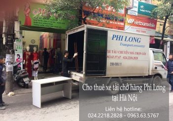 Dịch vụ cho thuê xe tải giá rẻ tại đường Triệu Việt Vương