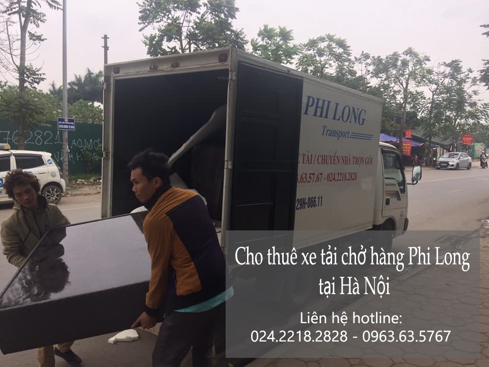 Phi Long cho thuê taxi tải tại phố Ái Mộ