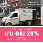 Dịch vụ cho thuê xe tải Phi Long tại phố Trần Nhật Duật