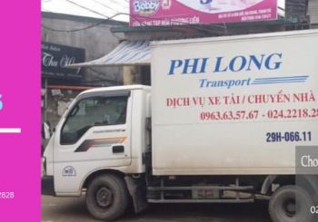 Dịch vụ cho thuê xe tải giá rẻ tại phố Phúc Xá