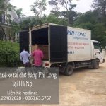 Dịch vụ taxi tải Phi Long tại phố Cao Xuân Huy 2019