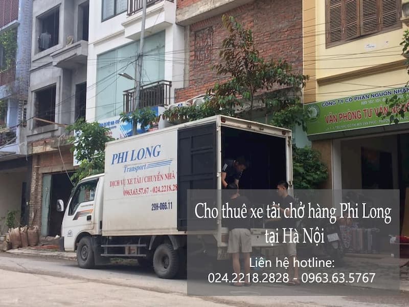 Dịch vụ xe tải Phi Long tại phố Miếu Đầm