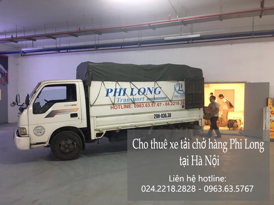 Cho thuê taxi tải Phi Long tại phố Chu Huy Bân