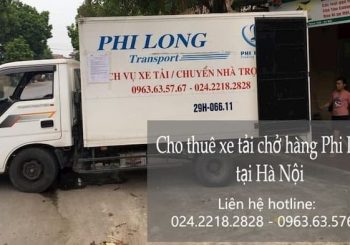 Dịch vụ cho thuê xe tải tại phố Tân Khai 2019