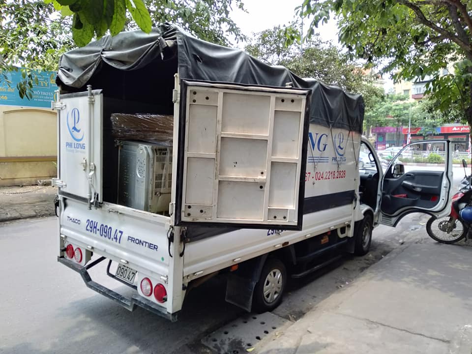Dịch vụ xe tải Phi Long tại phố Hoàng Tăng Bí