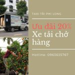 Dịch vụ cho thuê xe tải chở hàng Tết Phi Long tại xã Tiên Dương
