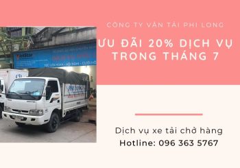 Dịch vụ cho thuê xe tải Phi Long tại xã Thống Nhất