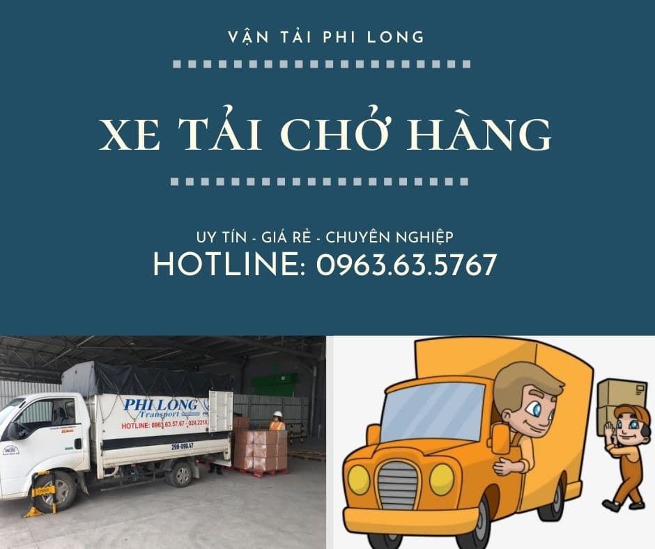 Dịch vụ cho thuê xe tải Phi Long tại đường Trần Phú