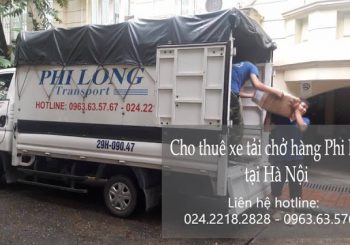 Dịch vụ cho thuê xe tải tại đường nguyễn phan chánh