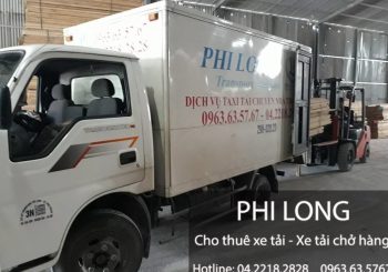 Cho thuê xe tải giá rẻ tại phố Kẻ Tạnh đi Hải Phòng