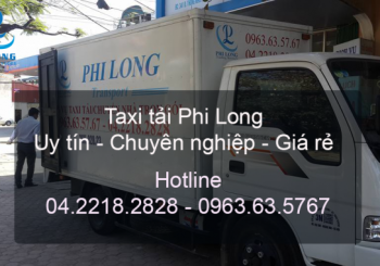 Dịch vụ taxi tải tại phố An Xá đi Hải Phòng