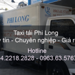 Cho thuê xe tải Phi Long tại đường Cầu Bây đi Hải Phòng