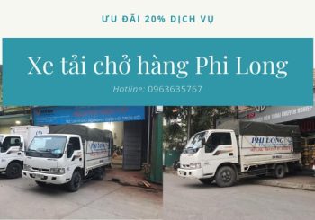 Cho thuê xe tải Phi Long phố Vân Hồ đi Quảng Ninh