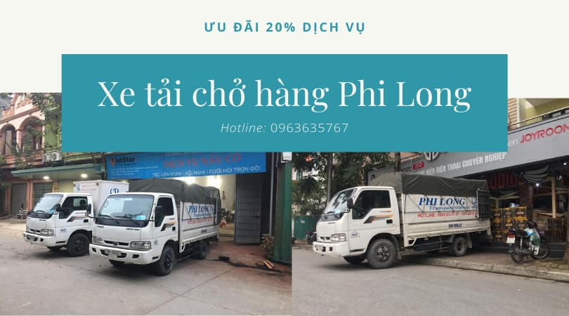 Cho thuê xe tải Phi Long phố Lưu Hữu Phước đi Quảng Ninh