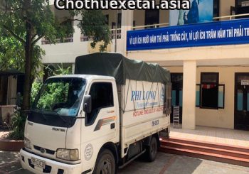 Thuê xe tải tại chung cư One 18 Long Biên