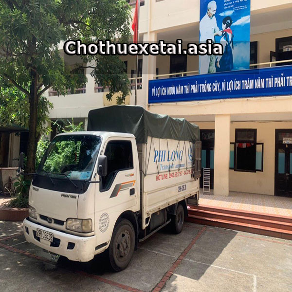 cho thuê xe tải tại khu đô thị Tây Nam Kim Giang