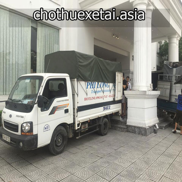 taxi tải vận chuyển tại chung cư Han Jardin
